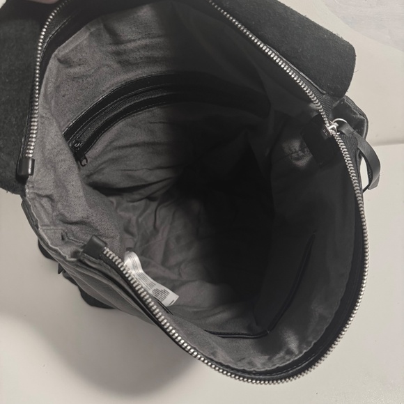 EILEEN FISHER BUTTERY LEATHER BACKPACK - Picture 8 of 15